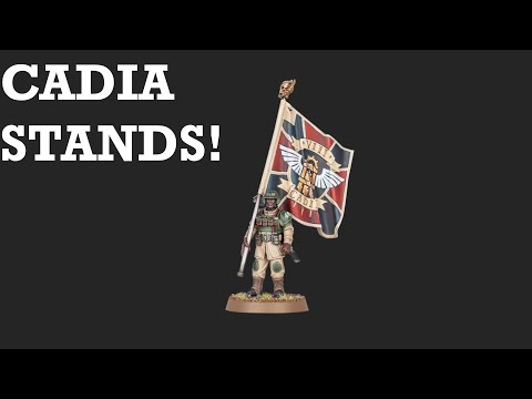 HUGE IMPERIAL GUARD BOXSET! CADIA STANDS!