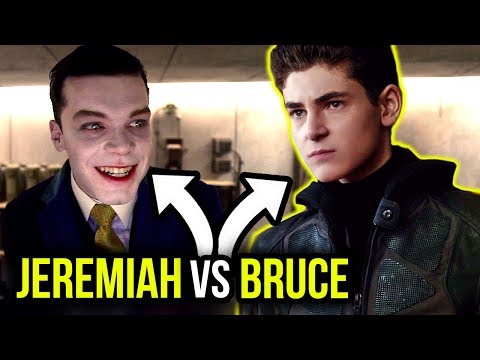 Jeremiah vs Bruce TEASED for Gotham Season 5! David Mazouz's SDCC Interviews Explained Video