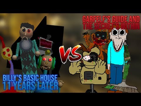Billy's basic House 11 Years Later Vs Garfelf's Guide And TSW [Baldi's Basics Mod]