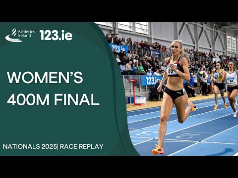 2025 National Indoors: Sharlene Mawdsley takes 400m gold