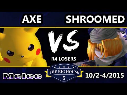 The Big House 5 - Shroomed (Sheik) Vs. Axe (Pikachu) - Losers Round 4 - SSBM