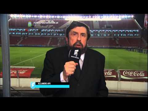 El análisis de Alejandro Apo. Independiente 1 - Estudiantes 1. Fecha 22. Primera División 2015. FPT