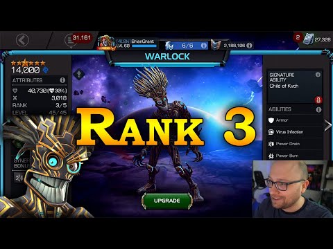 6-Star Warlock Rank Up - Rank 3 | Marvel Contest of Champions