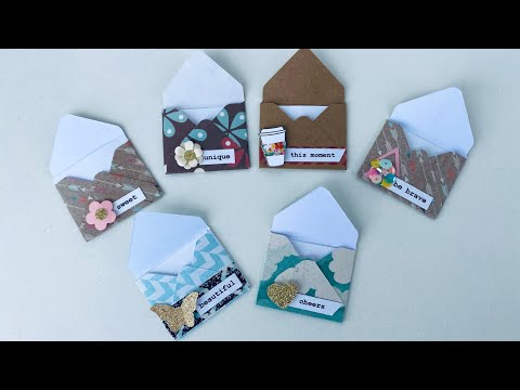 DIY Mini Envelopes