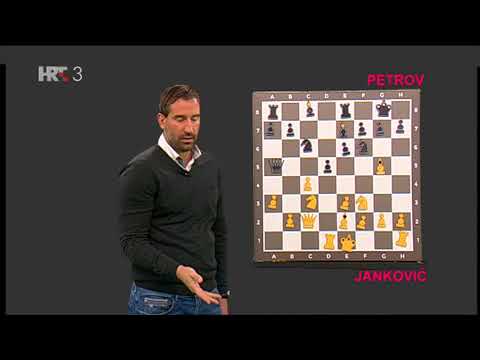 A.Janković - J.Petrov, kako sam igrao na 1. ligi Hrvatske (damin gambit D37)