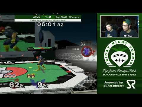 FNT 30 - ARMY (Ice Climbers) vs. Top Shelf|Wieners (Marth/Falcon) - SSBM Winners Semis - Smash Melee