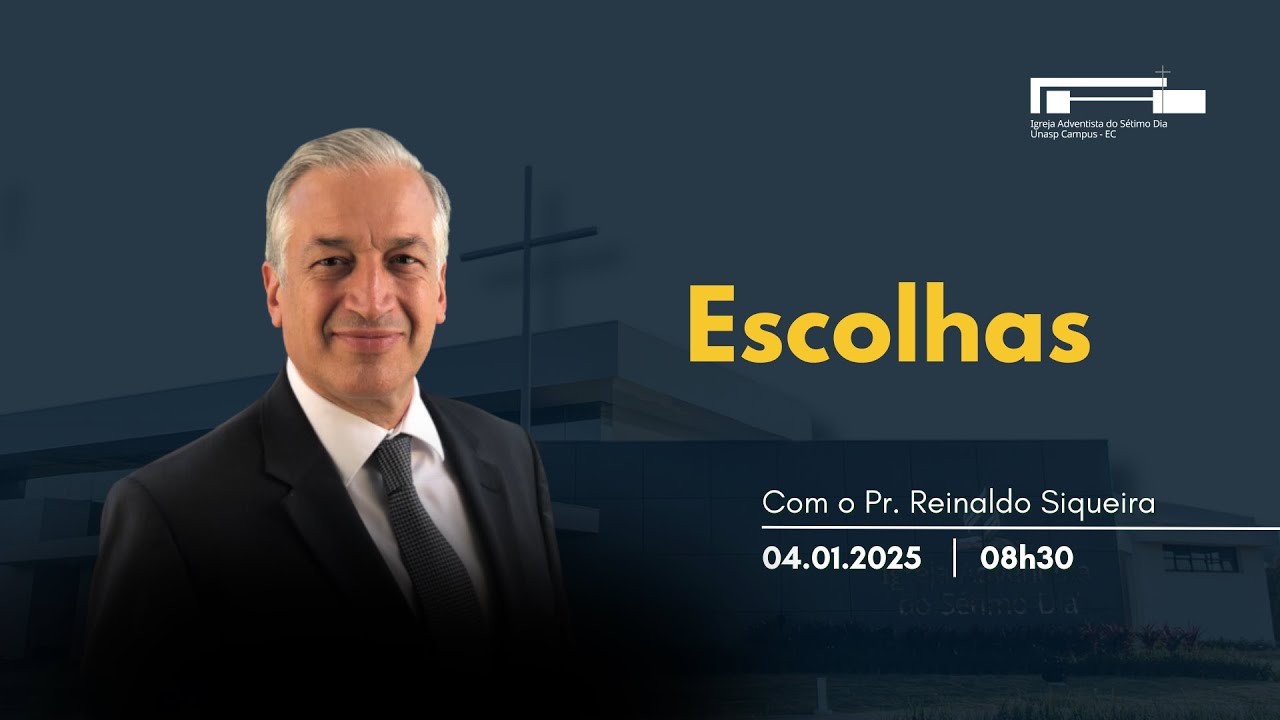 🔵 Escolhas l Pr. Reinaldo Siqueira
