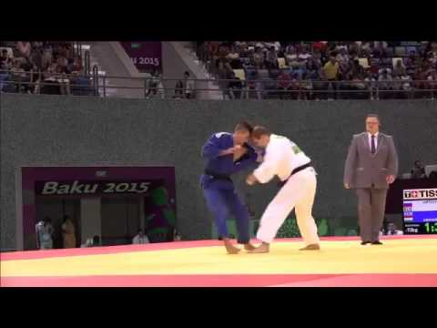 Denis Iartcev vs Miklos Ungvari European games Baku 2015