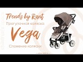 миниатюра 1 Видео о товаре Коляска прогулочная Rant Vega Trends, Lines Peach