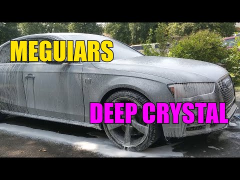 Meguiars Deep Crystal Car Wash Foam Cannon Test