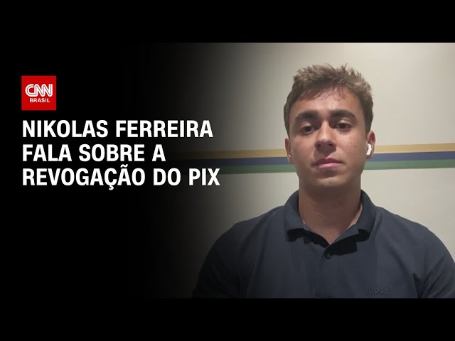 Nikolas Ferreira fala sobre a revogação do Pix | CNN ARENA