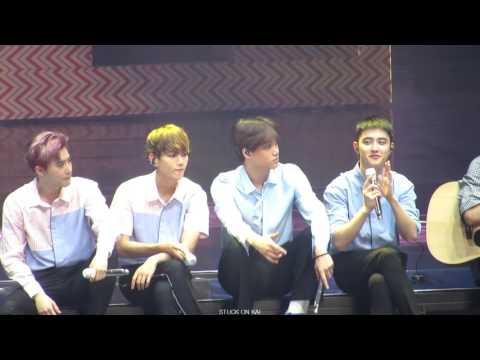 160730 EXO'rDIUM CALL ME BABY + Love, Love, Love + 유성우 (Lady Luck) KAI FOCUS Gloria RtReyes