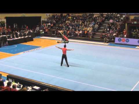Acrobatic Gymnastics World Cup 2011 Belarus, Men's Pair
