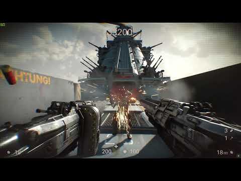 Wolfenstein II The New Colossus Combat Simulations - Finale (Platinum Medal)