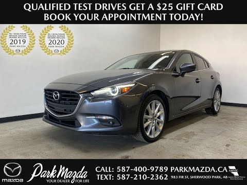 2018 Mazda Mazda3 GT Review   - Park Mazda