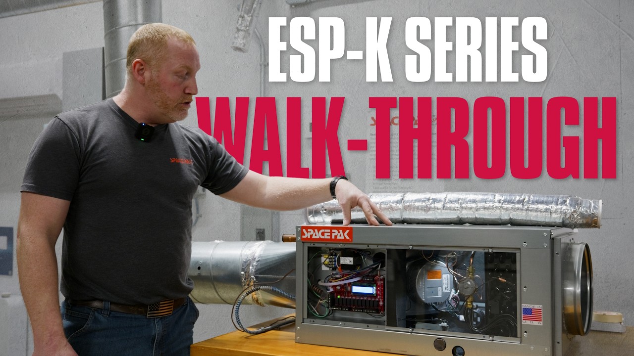 SpacePak ESP-K Series Air Handler Overview & Full Walkthrough
