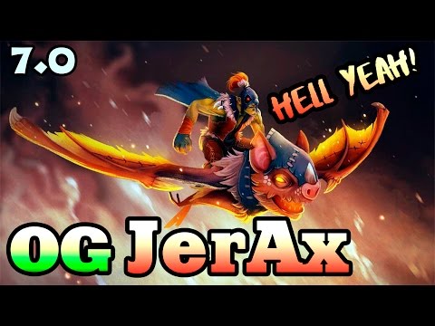 OG JerAx What better Batrider or Monkey King - NEW patch 7.00 - Dota 2