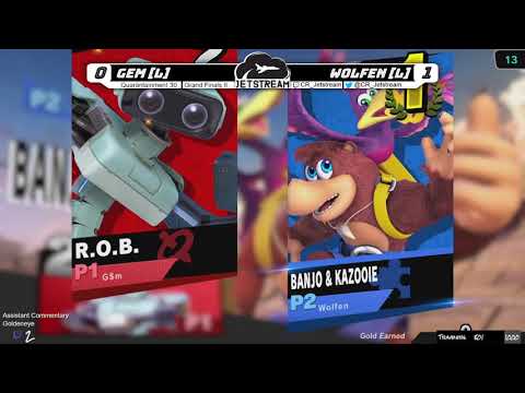 Quarantainment 30 Grand Finals II - Wolfen [L] (Banjo) Vs. Gem [L] (Rob) Smash Ultimate - SSBU