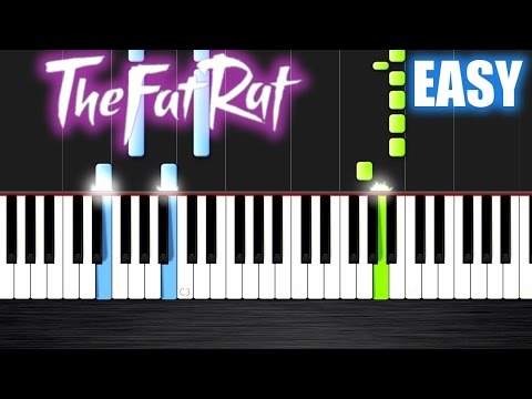 TheFatRat - Unity - EASY Piano Tutorial by PlutaX