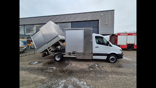Mercedes-Benz Sprinter 516 CDI/ Vuil/ Kipper/ Airco/ WB 433 dump truck | Image 4 - Autoline