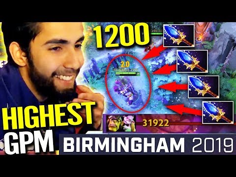 Alchemist 1K2 GPM Highest GPM - BirmingHam2019 Dota 2 gameplay by SumaiL