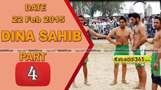 Dina Sahib (Moga) Kabaddi Tournament 22 Feb 2015 Part 1 by Kabaddi365.com