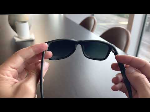Must Watch Review Ray-Ban Justin Matte Black Sunglasses