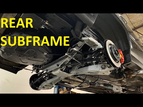 Volvo 850 T-5R AWD Swap - Rear Subframe Progress