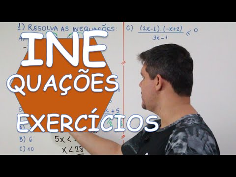 INEQUAÇÕES DO 1º GRAU: EXERCÍCIOS #1