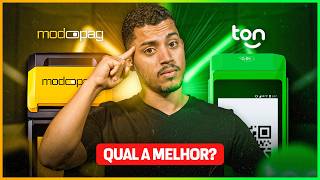 Ton ou modoPAG - Qual a MELHOR máquina de cartão em 2024? [COMPARATIVO COMPLETO]