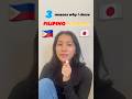 WHY A JAPANESE WOMAN MARRIED TO A FILIPINO