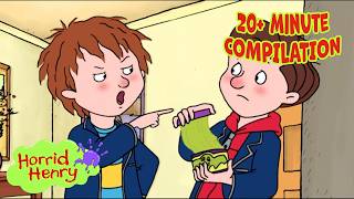 WHO Switched Great Aunt Greta’s Gifts?! | Horrid Henry | Season 5 - Clip Compilation | 20+ MINS