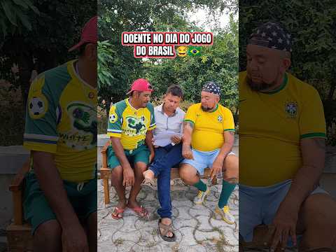 Atestado Bem no Dia do Jogo do Brasil 😂 #shots