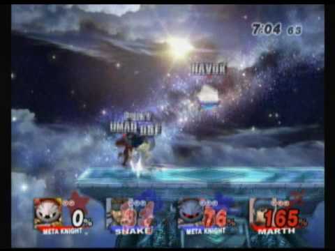 Winners Finals - DSF (Snake) + Tyrant (Meta) Vs. Mike Haze (Marth) + Havok (Meta) 1