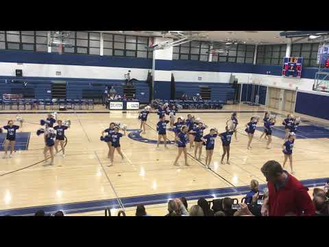 Calhoun Kickline- halftime December 1, 2017