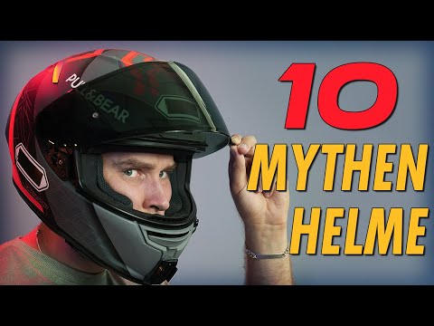 TOP 10 MOTORCYCLE HELMET MYTHS!