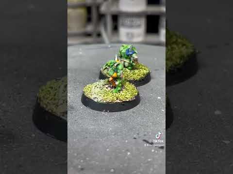 Blood Bowl Snotlings! #BloodBowl #Snotlings #Goblins #Warhammer #GamesWorkshop #PaintingWarhammer
