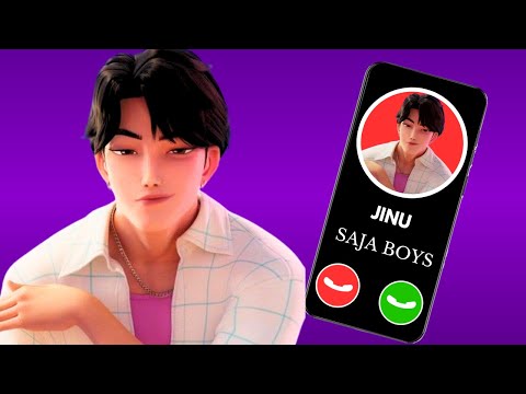 LLAMADA DE JINU DE LOS SAJA BOYS DE HUNTRIX (AL TELEFONO) QUIERE CONOCERTE Y JUGAR CONTIGO!
