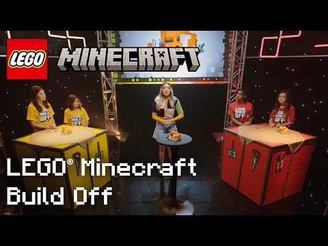 LEGO - Two Teams Compete In The Ultimate Building Challenge | LEGO® Minecraft™ Build Off