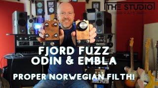 Video thumbnail for Fjord Fuzz - Odin and EMBLA Fuzz Pedals by The Studio Rats