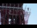 Blackpool Tower Spidermen