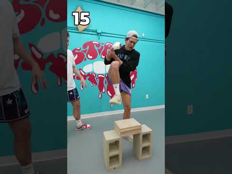 How many wooden boards can we kick through? @BenAzelart