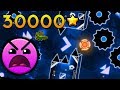 Geometry Dash [2.1] - 30,000 Stars! Sepctral Velocity by QuantumFlux (Insane 9* 3 Coins)