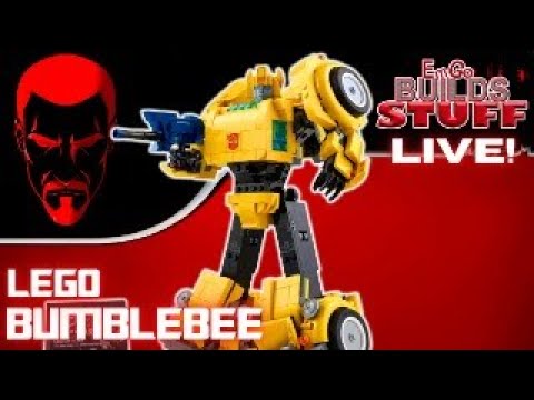 LEGO BUMBLEBEE (PART 1): EmGo Builds Stuff LIVE!