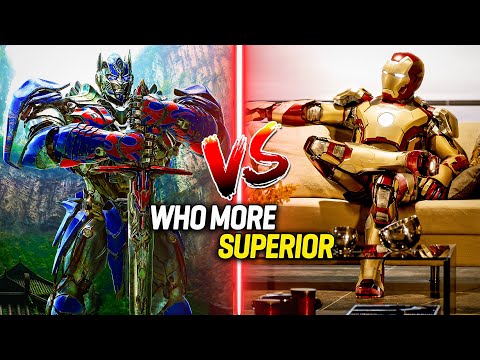 Optimus Prime vs Iron Man😨 | How Strong is Optimus Prime | is Ironman Strongest