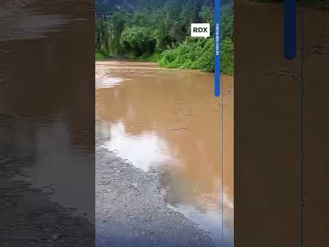 São Mateus do Sul registra quase 100 mm de chuva neste sábado e enxurradas causam transtornos
