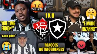REAÇÕES dos BOTAFOGUENSES - VITÓRIA 1X0 BOTAFOGO - BRASILEIRÃO 2026 -  VAMOS RIR DO FOGÃO! 🤣
