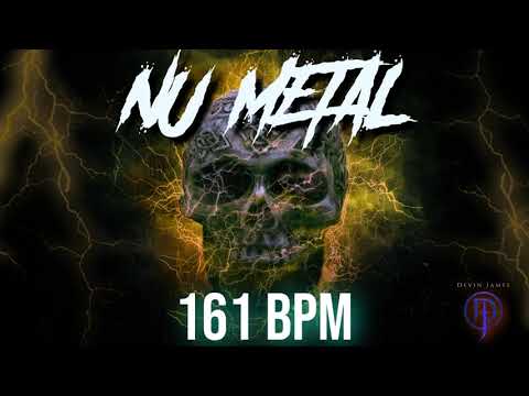 🥁Nu Metal Style Drum Track - 161 BPM (FREE WAV DOWNLOAD)