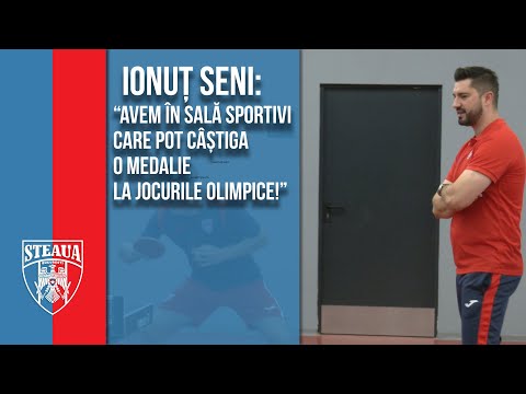 Ionuț Seni: “Avem în sală sportivi care pot câștiga o medalie la Jocurile Olimpice!”