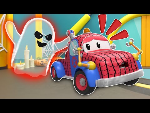 HALLOWEEN: ¡Cuidado! taller de LA GRUA  está EMBRUJADO | Reparación de Carros